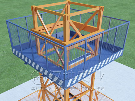 塔吊检修平台_汉坤实业