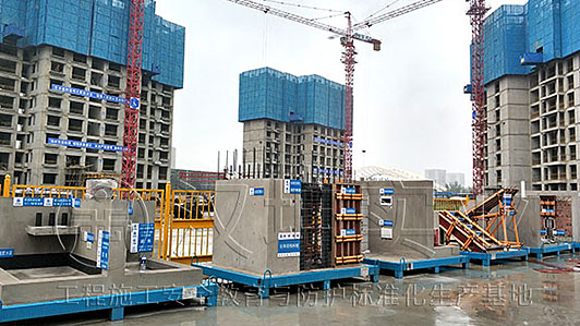 甘肃兰州建筑质量样板区 甘肃建投在汉坤实业采购