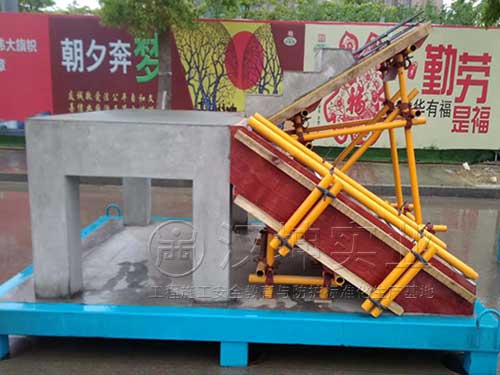 江苏建筑工法工艺样板展示区江苏凯德建设选择汉坤实业 移动式整体吊装
